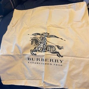 Burberry dust bag